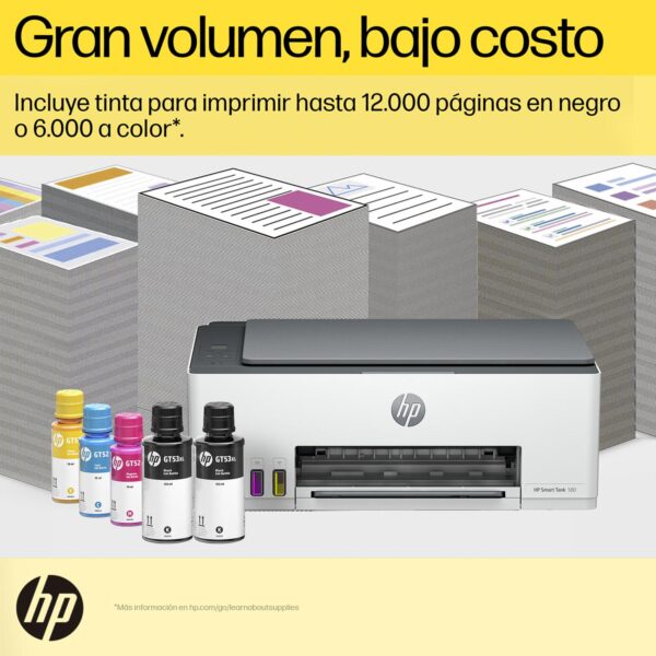 Impresora Multifunción Smart Tank 580 Wifi HP Tinta Continua - Imagen 15