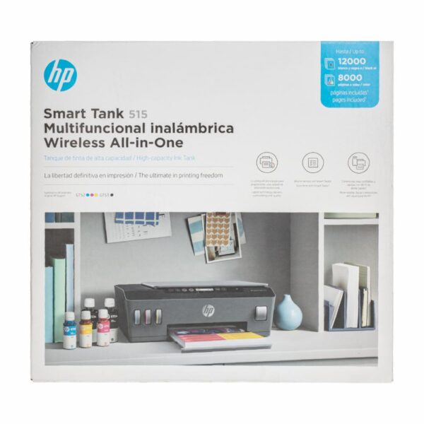 Impresora Multifunción Smart Tank 580 Wifi HP Tinta Continua - Imagen 7