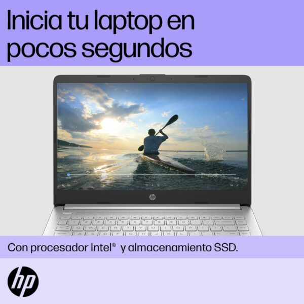 Notebook Intel Core i5-1235U Turbo 4.4GHz-10 Núcleos 8Gb RAM Y 256 Gb De Almacenamiento HP 14" HD - Imagen 6