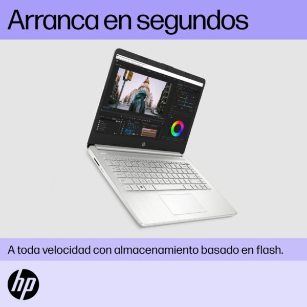 Notebook Intel Core i5-1235U Turbo 4.4GHz-10 Núcleos 8Gb RAM Y 256 Gb De Almacenamiento HP 14" HD - Imagen 7
