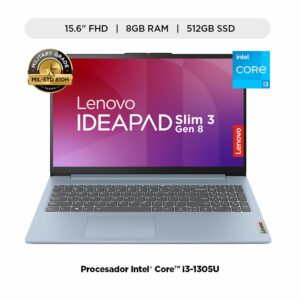 Laptop INTEL Core i3-1305U 8GB 512GB LENOVO 15.6"