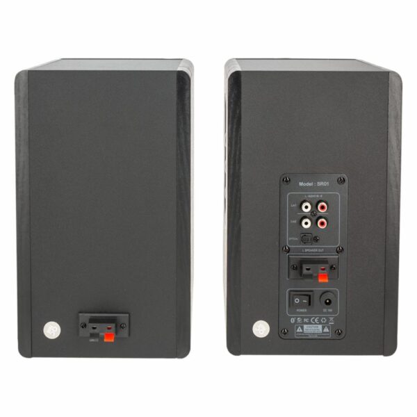 Parlantes SR01 HD AUDIO Negro - Imagen 2