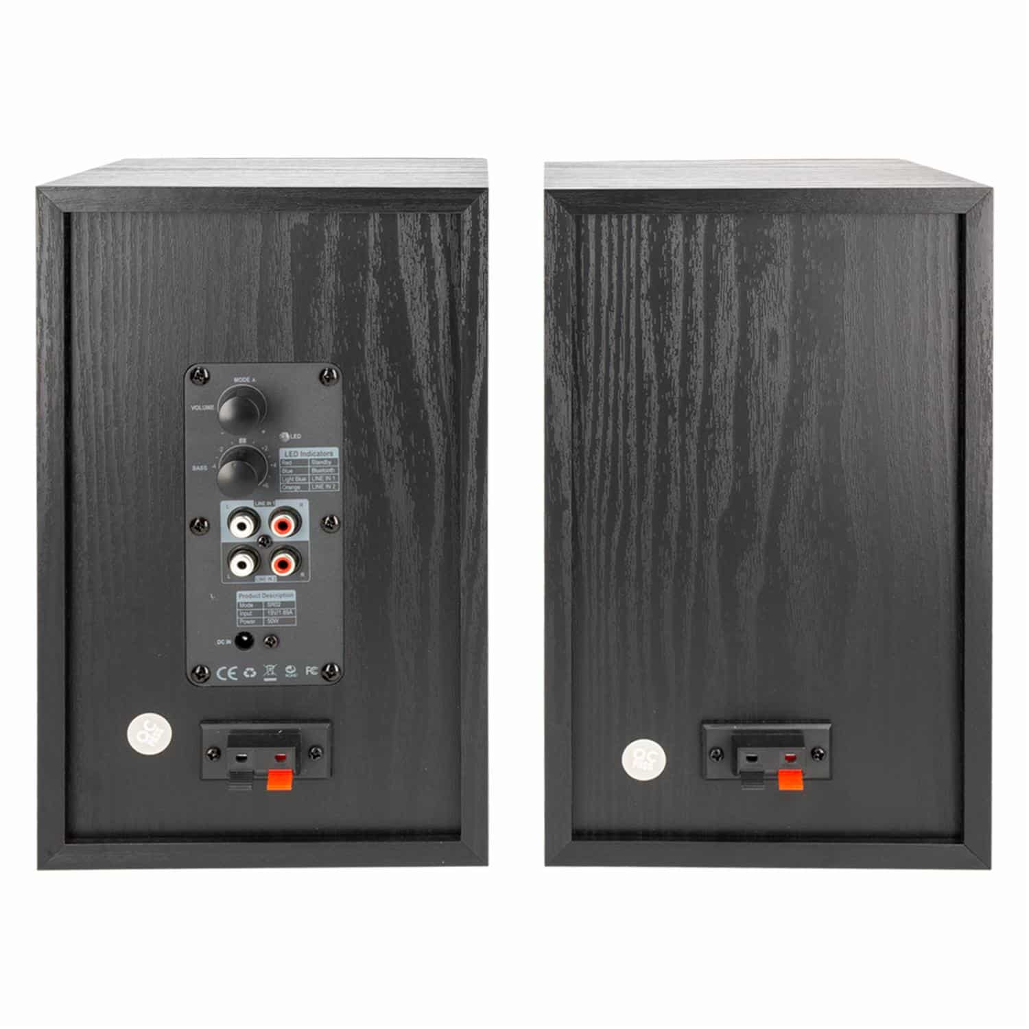 Parlantes SR02 HD AUDIO Negro - Imagen 2