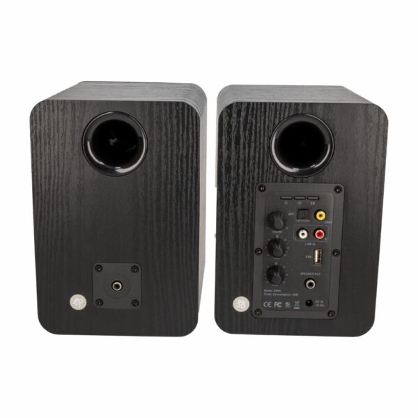 Parlantes SR04 HD AUDIO Negro - Imagen 2