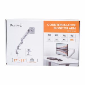 Soporte Para Monitor Brazo Resorte BRATECK 17" A 32"