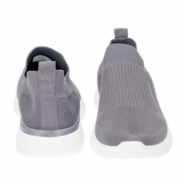 Zapato Deportivo Bajo Blanco Y Gris MGX BASIC - Imagen 3