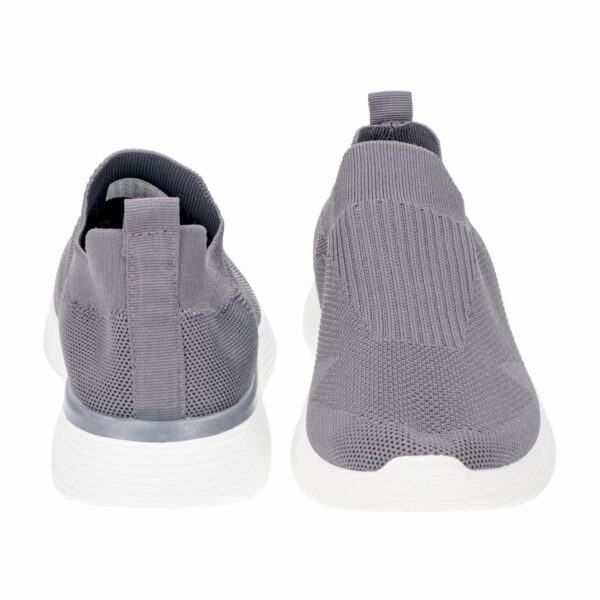 Zapato Deportivo Bajo Blanco Y Gris MGX BASIC - Imagen 3