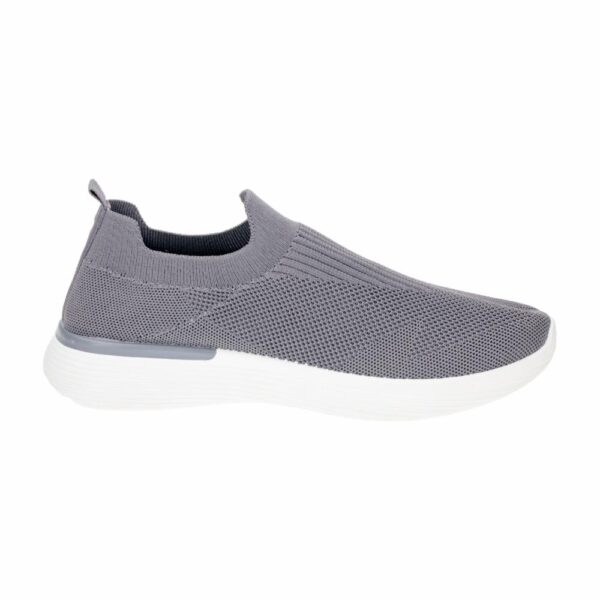 Zapato Deportivo Bajo Blanco Y Gris MGX BASIC - Imagen 4