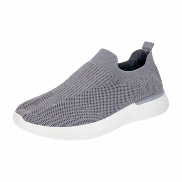Zapato Deportivo Bajo Blanco Y Gris MGX BASIC - Imagen 5