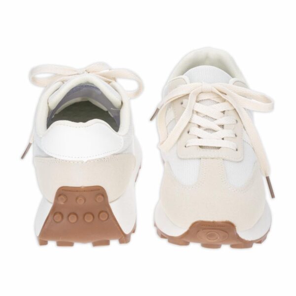 Zapato Casual Casual Beige Con Rayas MGX BASIC - Imagen 3