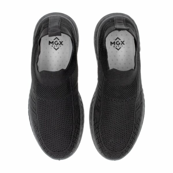 Zapato Deportivo Bajo Negro MGX BASIC - Imagen 2