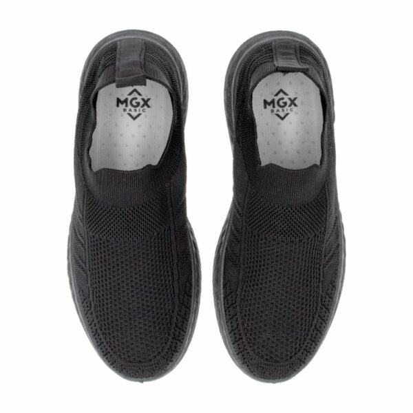 Zapato Deportivo Bajo Negro MGX BASIC - Imagen 2