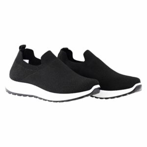Zapato Deportivo Bajo Negro Suela Blanca MGX BASIC