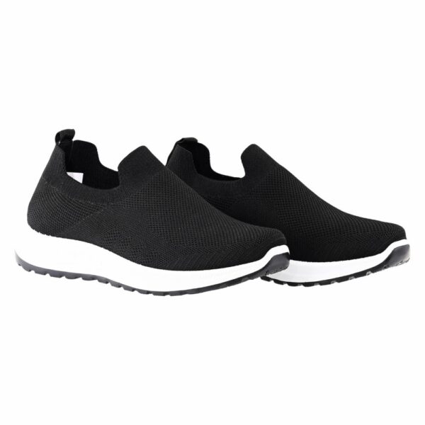 Zapato Deportivo Bajo Negro Suela Blanca MGX BASIC