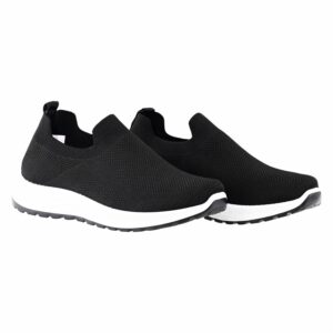 Zapato Deportivo Bajo Negro Suela Blanca MGX BASIC