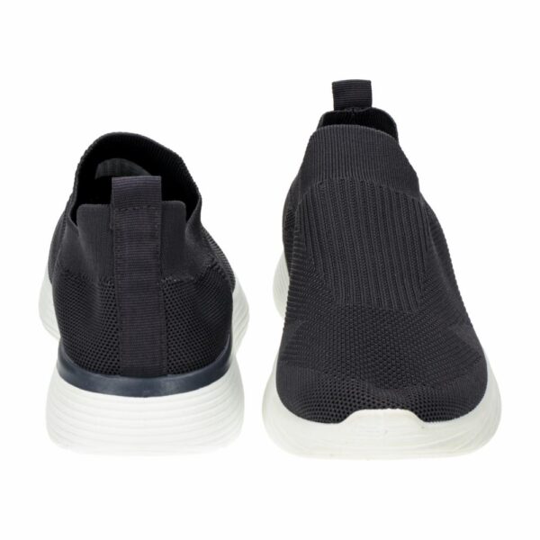 Zapato Deportivo Bajo Sin Cordón Gris Oscuro MGX BASIC - Imagen 3