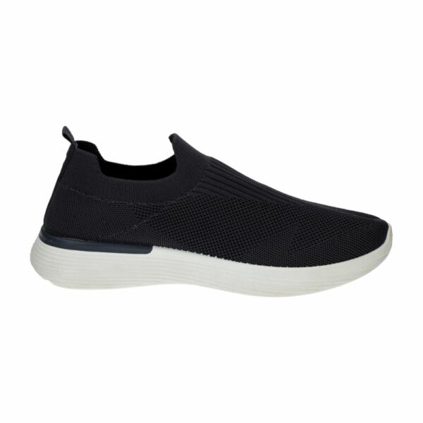 Zapato Deportivo Bajo Sin Cordón Gris Oscuro MGX BASIC - Imagen 4