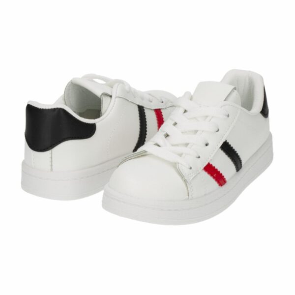 Zapato Deportivo Bajo Con Cordón Blanco MGX BASIC - Imagen 8