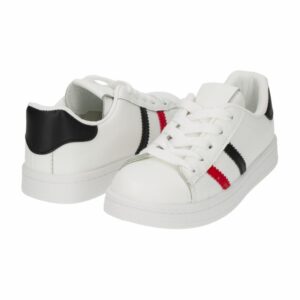 Zapato Deportivo Bajo Con Cordón Blanco MGX BASIC