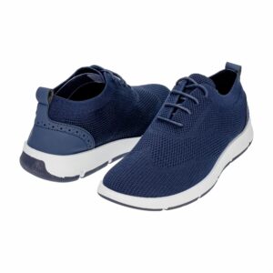 Zapato Casual Con Cordón Azul MGX BASIC