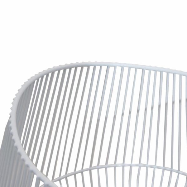 Lampara De Mesa Blanca Con Pedestal FREE HOME Grande - Imagen 2