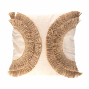 Cojín Relleno Medio Círculos FREE HOME 45 X 45  Cm