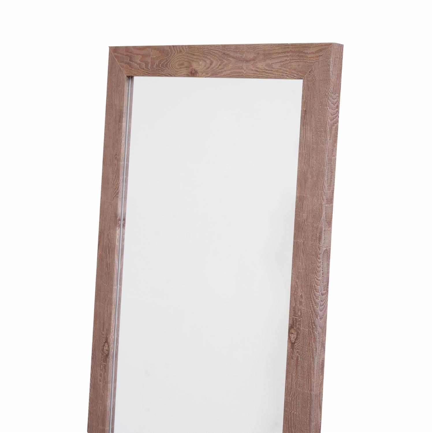 Espejo Para Puerta Café Claro FREE HOME Unidad - Imagen 2