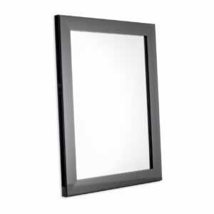 Espejo De Pared Con Marco Negro FREE HOME 30 X 40 Cm