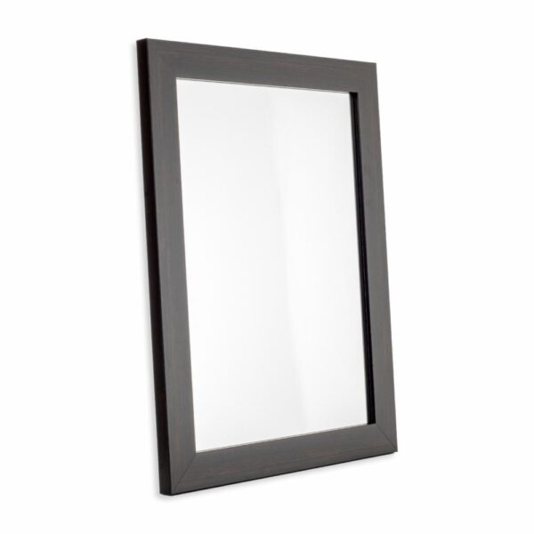 Espejo De Pared Con Marco Café FREE HOME 30 X 40 Cm