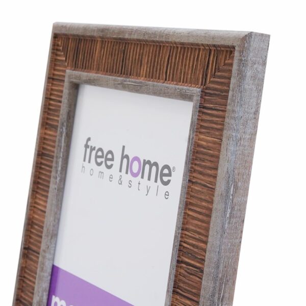 Porta Retrato Café Gris FREE HOME 10X15 Cm - Imagen 2