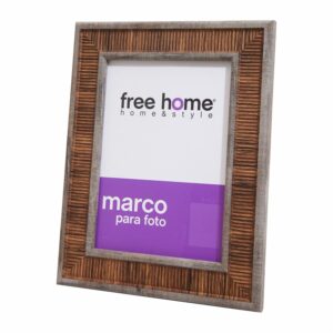 Porta Retrato Café Gris FREE HOME 13X18 Cm