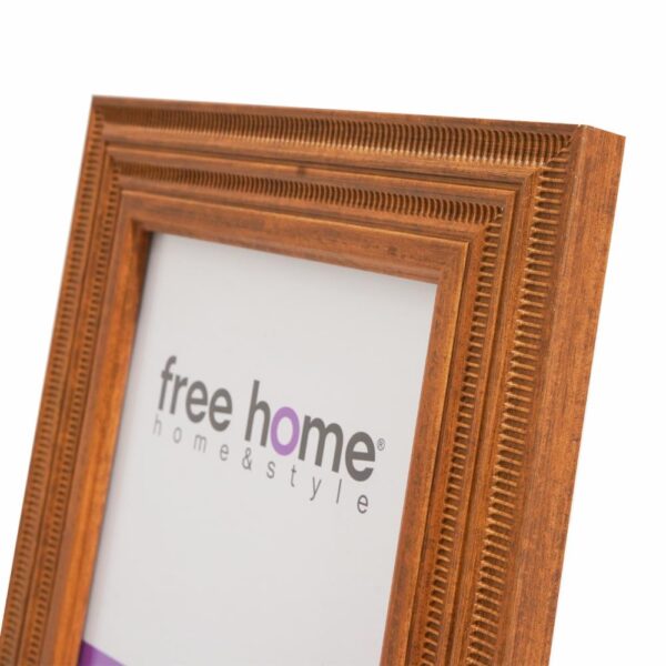 Porta Retrato Doble Marco Madera FREE HOME 10X15 Cm - Imagen 2