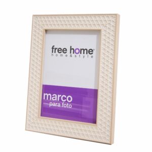 Porta Retrato Tipo Mimbre Natural FREE HOME 13X18 Cm