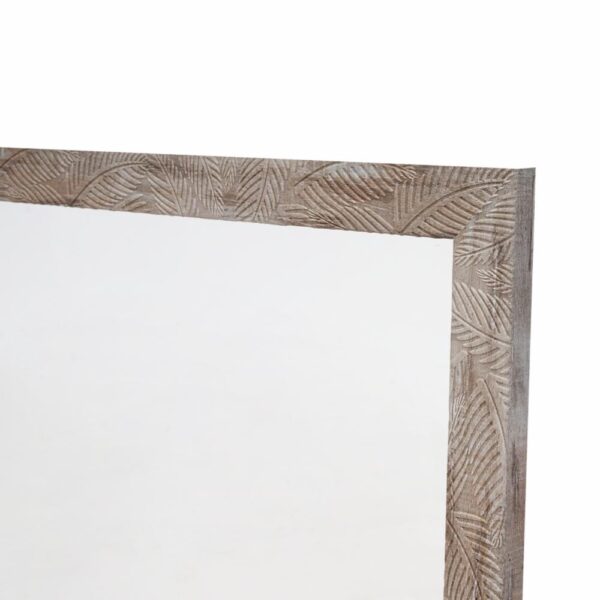 Espejo Decorativo Marco Hojas Taupe FREE HOME 40X50 Cm - Imagen 2