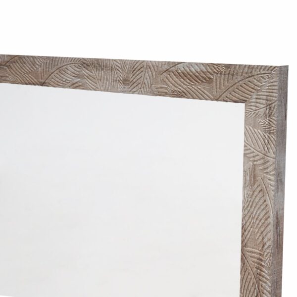 Espejo Decorativo Marco Hojas Natural FREE HOME 50X70 Cm - Imagen 2
