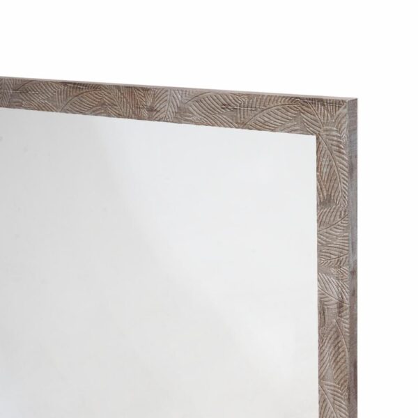 Espejo Decorativo Marco Hojas Taupe FREE HOME 60X90 Cm - Imagen 2