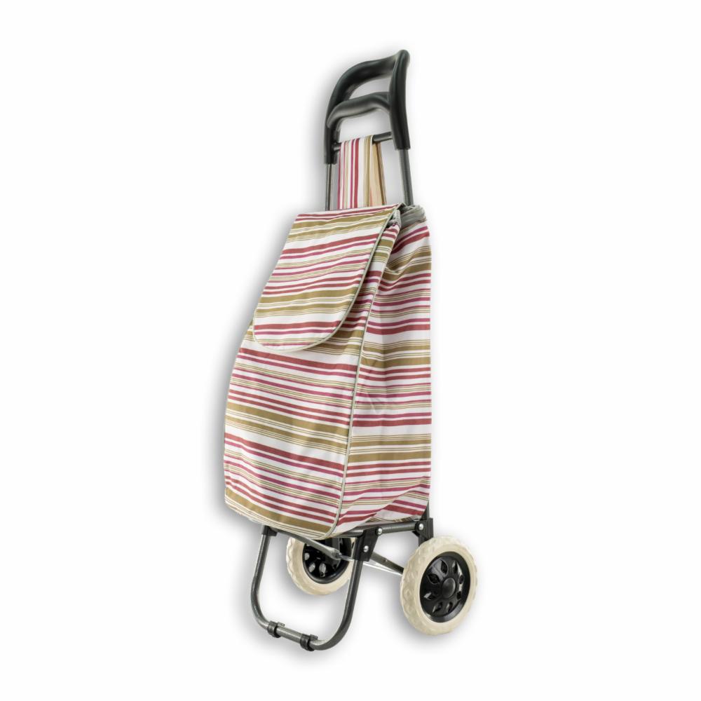 Carro De Compras Diseño Flor Celeste POOYO Unidad - Imagen 2