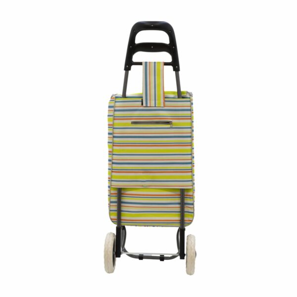 Carro De Compras Diseño Líneas Multicolor POOYO Unidad - Imagen 2