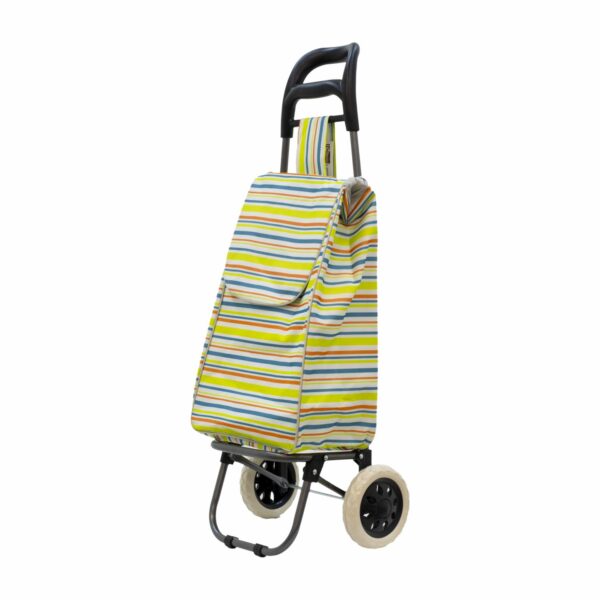 Carro De Compras Diseño Líneas Multicolor POOYO Unidad - Imagen 3