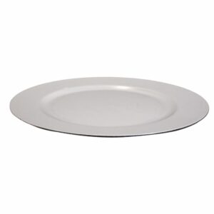 Plato Base Básico Plata Z&L 33 Cm