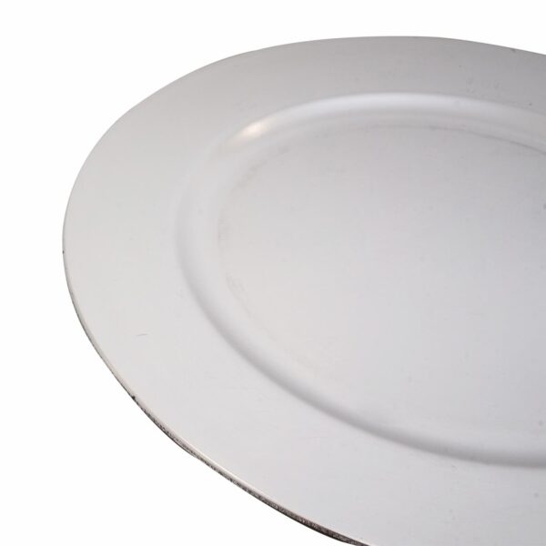 Plato Base Básico Plata Z&L 33 Cm - Imagen 2