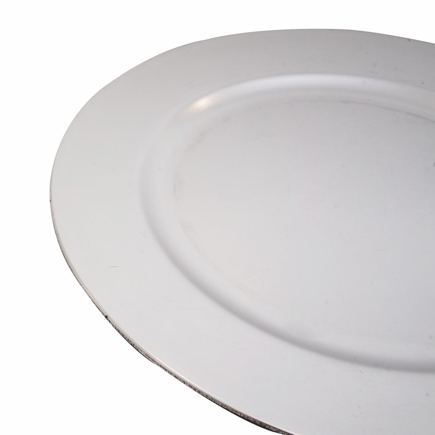 Plato Base Básico Plata Z&L 33 Cm - Imagen 2