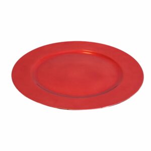 Plato Base Básico Rojo Z&L 33 Cm