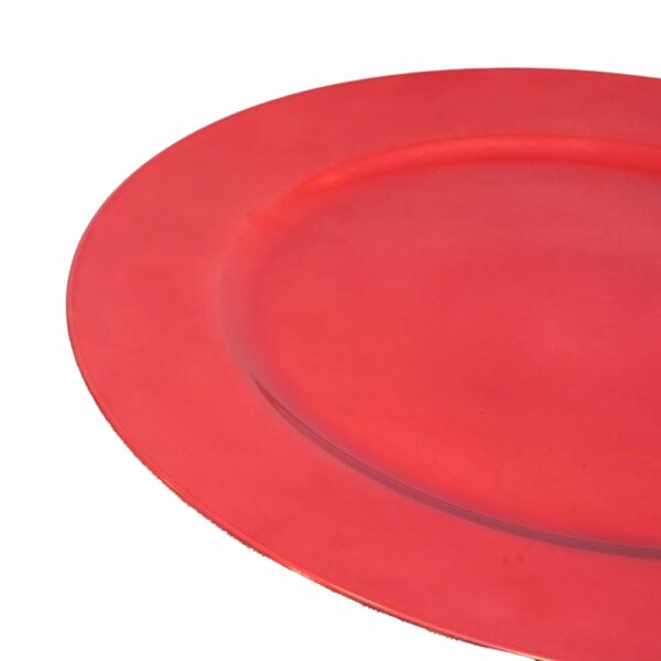 Plato Base Básico Rojo Z&L 33 Cm - Imagen 2