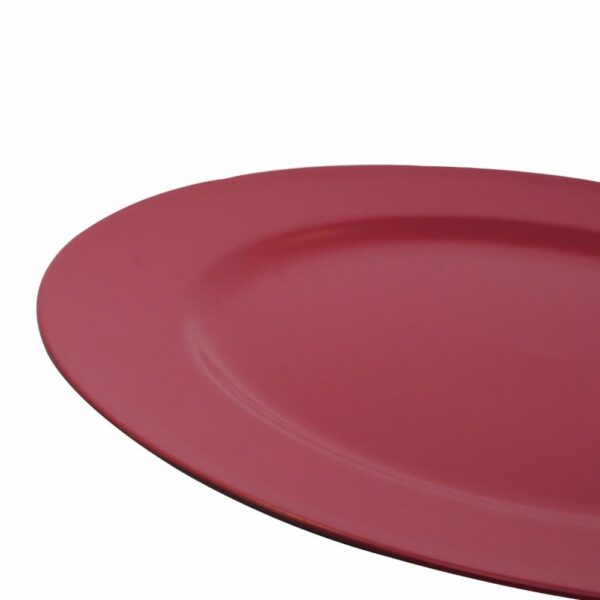 Plato Base Básico Rojo Z&L 33 Cm - Imagen 2