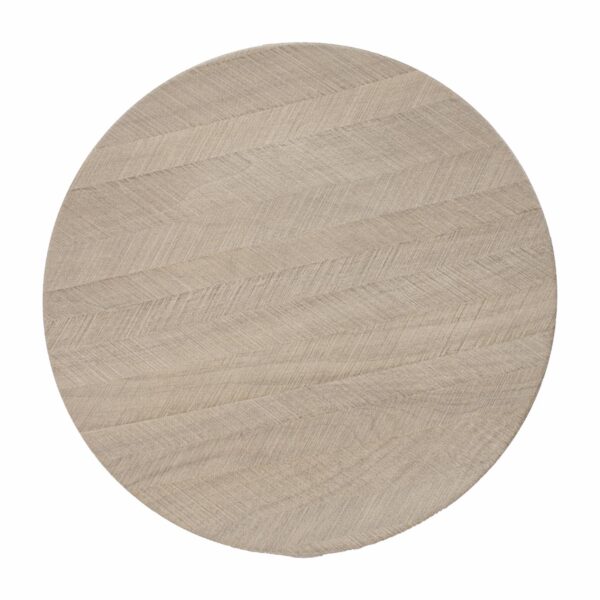Plato Base Diseño Tipo Madera Natural Z&L 33 Cm