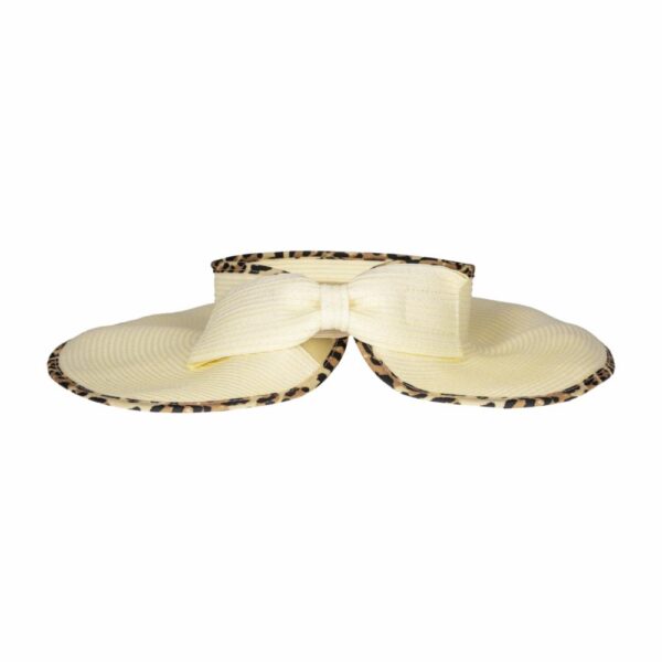 Sombrero De Playa Enrollable Beige FIGA - Imagen 2