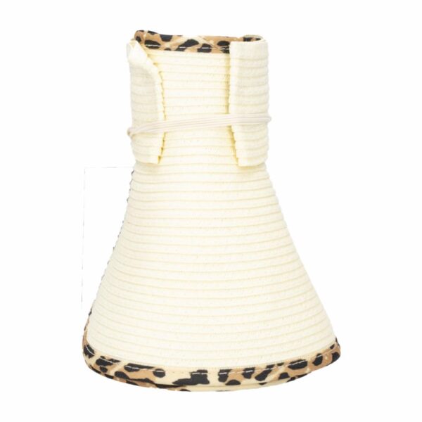 Sombrero De Playa Enrollable Beige FIGA - Imagen 3