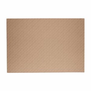 Individual Acu Tipo Cuero Beige FREE HOME 1 Pieza