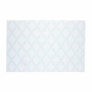 Individual Rombos Azul Aqua FREE HOME 1 Pieza